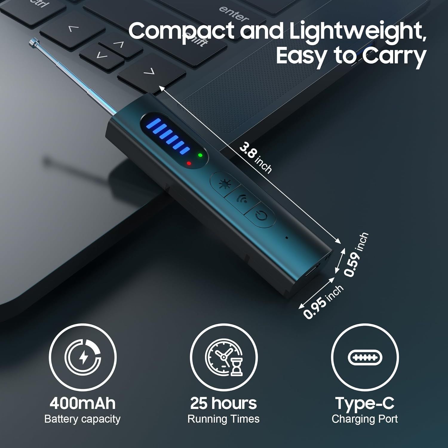 SpyGuard™ Hidden Camera Detector – Protect Your Privacy Anytime, Anywhere!