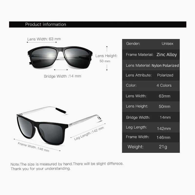New Men's Polarised Sunglasses