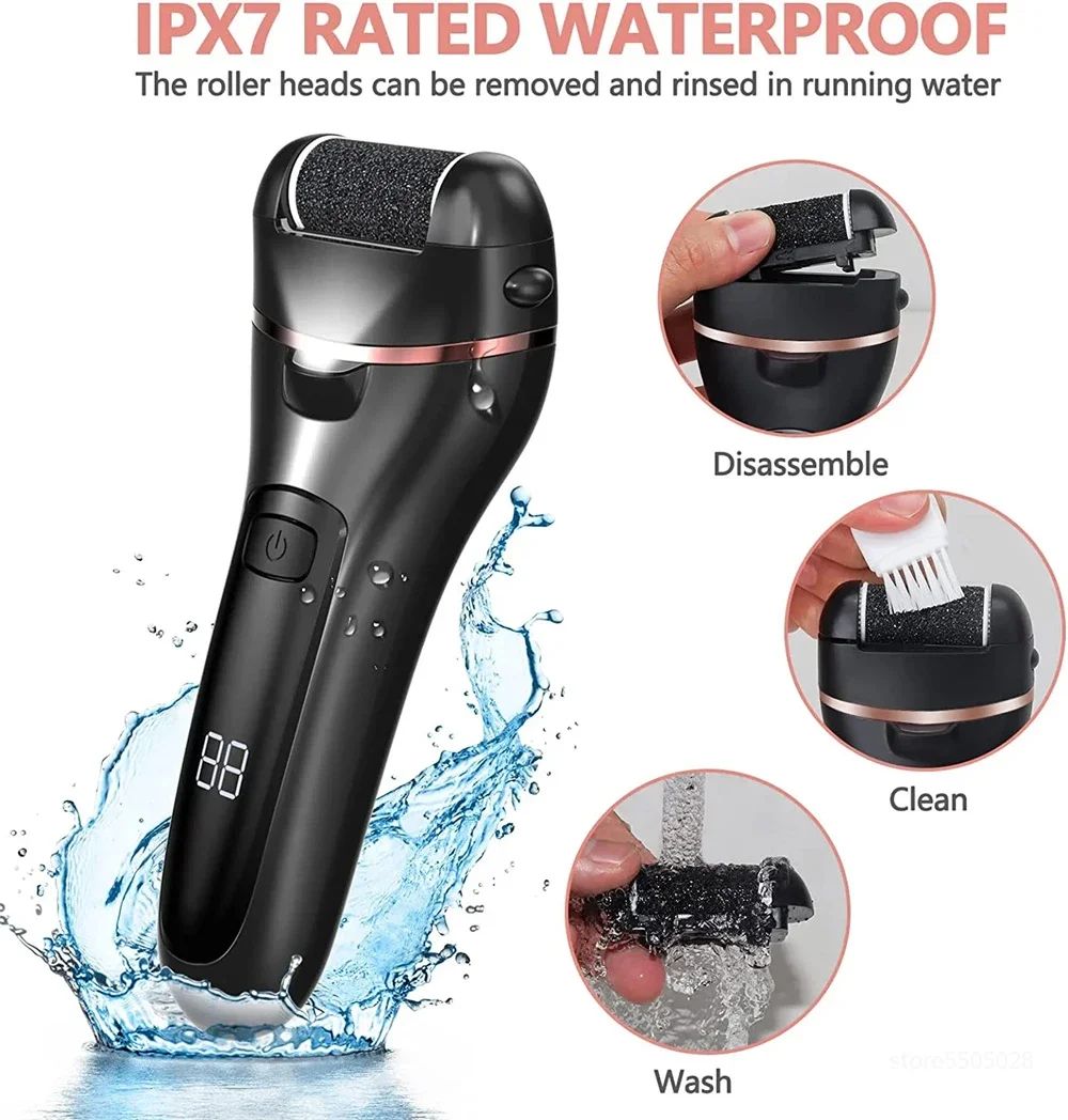 Electric Callus Remover – Smooth Feet in Minutes with Pedicure Foot File
