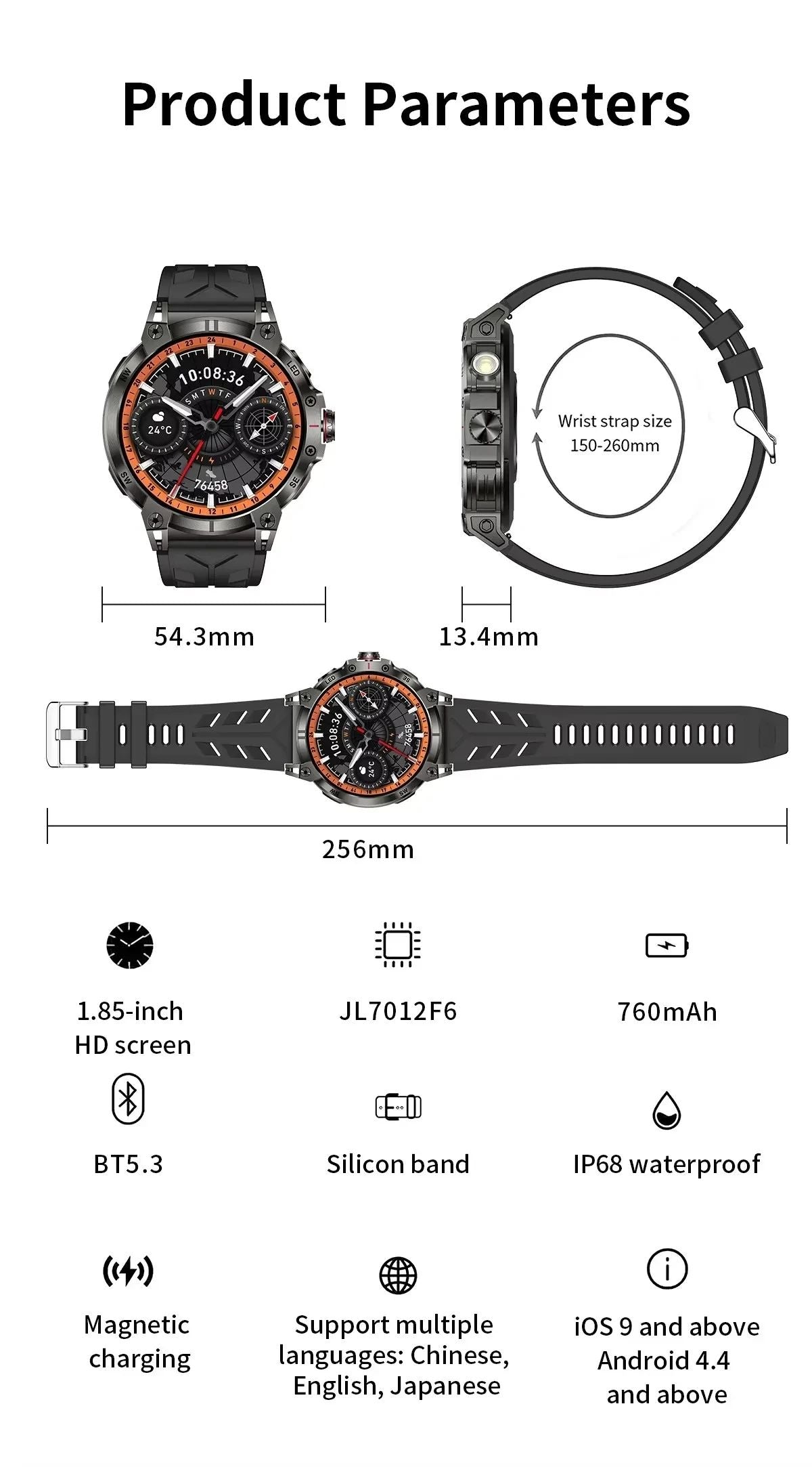 26 Pro Smart Watch – Sleek Style, Smart Performance, Limitless Possibilities!