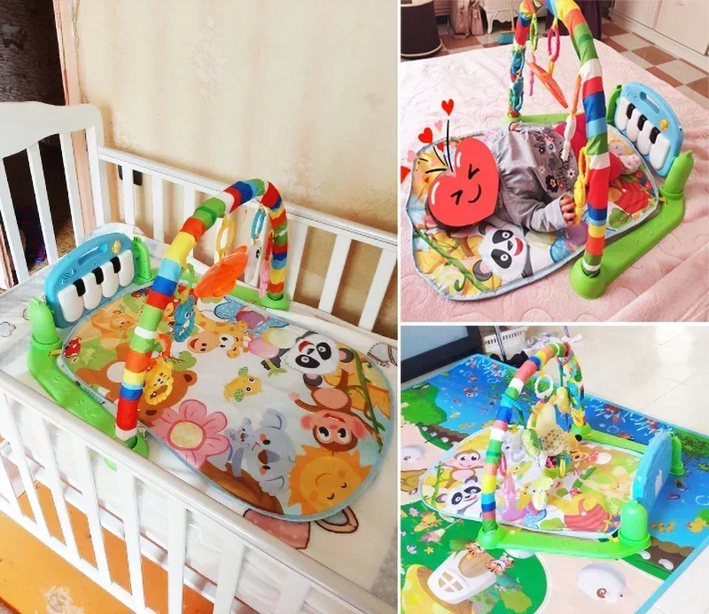 Baby Musical Play Mat – Soft, Interactive & Sensory Fun